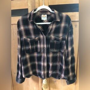 C&C California Multicolor Plaid Shirt